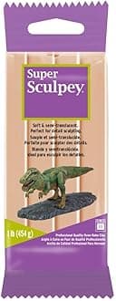 Sculpey Polyform Super Polymer Clay, 1-Pound, Beige