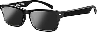 Smart Glasses,Wireless Bluetooth,IP5 Waterproof,Air Conduction Sound (Music&Call) for All Smart Devices Support DIY Lens Replacement - Polarized Lens Sunglasses