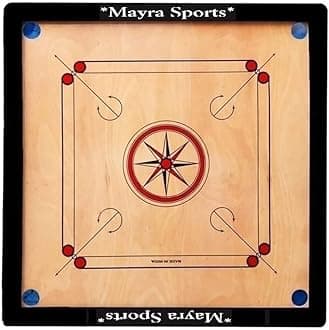 Wooden Carrom Board Pakki Ply (Carrom Medium)