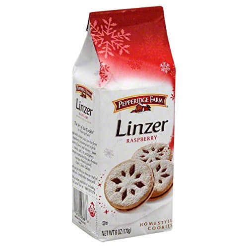 Linzer Raspberry Cookies
