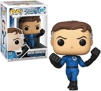 Funko POP! Marvel Four-Mister Mr. Fantastic - Fantastic Four - Collectable Vinyl Figure - Gift Idea - Official Merchandise - Toys for Kids & Adults - Comic Books Fans - Model Figure for Collectors