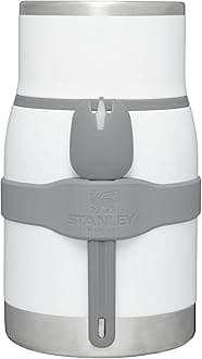 STANLEYAdventure To-Go Food Jar | Vacuum Insulated Thermos Food Container | Wide Mouth Screw On Lid | Packable for Travel | Stainless Steel with Leakproof Lid | BPA-Free