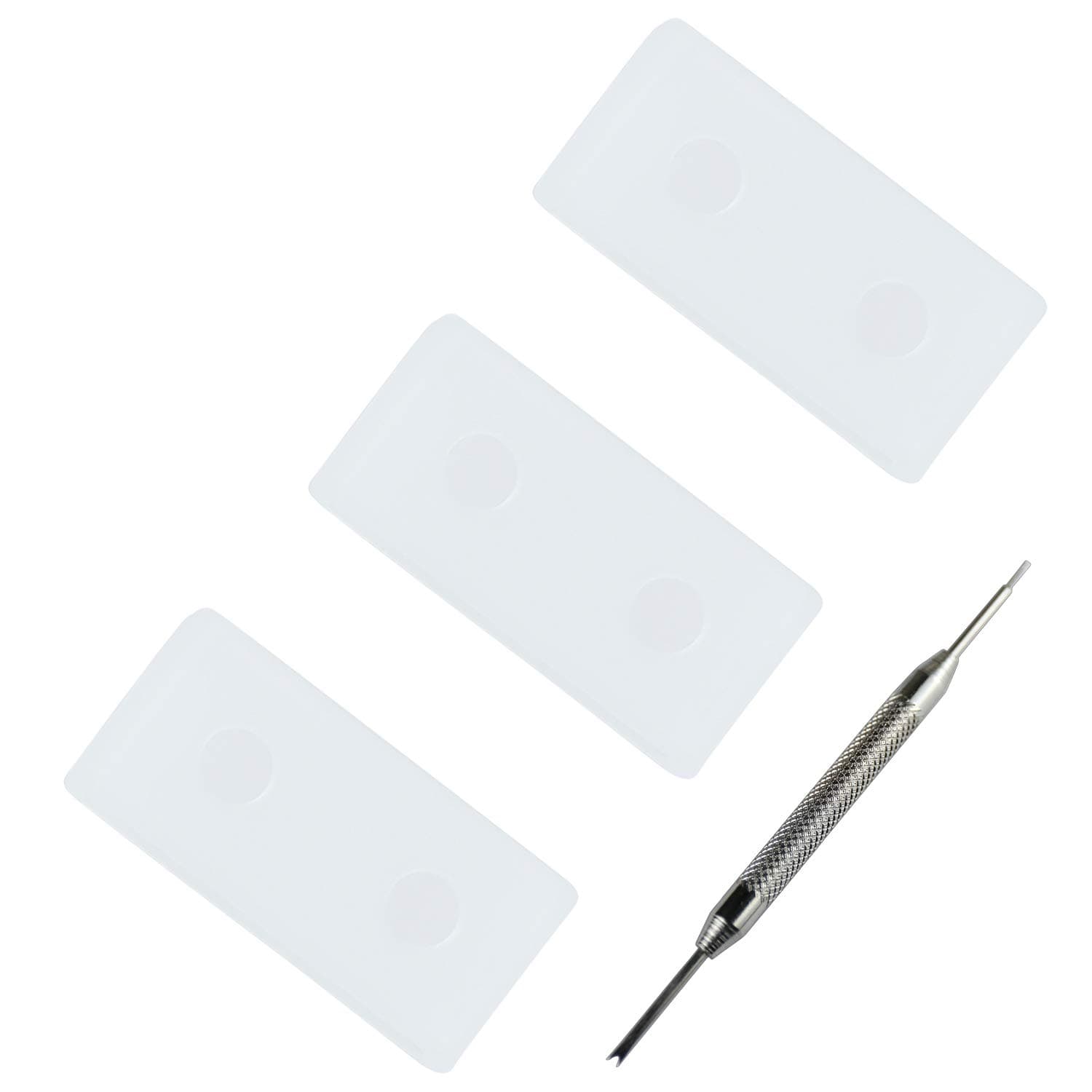 KHZBSg-Shock Keeper Loop Replancement for Casio gma Strap Ring 18mm 20mm 22mm 3 Packs