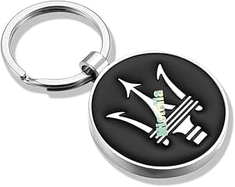 1pc For Maserati Car Keychain Keyring,Key Chain Key Ring Replacement for Key Fob,Car Key Fob for Maserati Accessory Men Women (mase-Keychain-short)