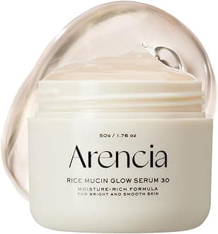 Rice Mucin Overnight Glow Face Mask Serum 30, 1.76 oz, Plumps Skin with Hyaluronic Acid