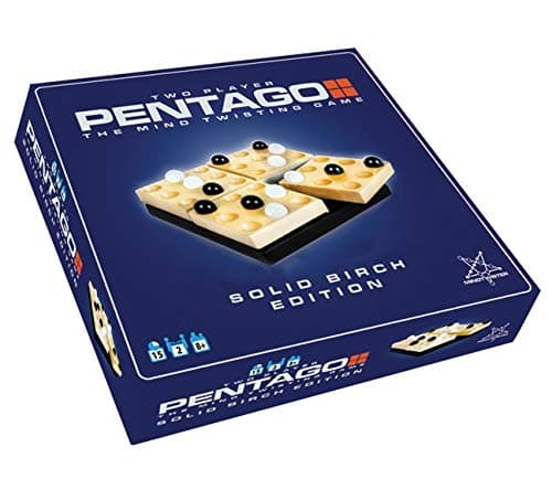 Tactic Games UK Pentago The Mind Twisting Game - Solid Birch Edition