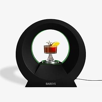 Barsys 360 Smart Cocktail Maker Machine & Wireless Mixer, App-Enabled Home Bar Cocktail Maker with 2000+ Cocktail Recipes, Cocktail and Mocktail Drink Maker, (Black)