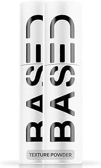 BASED Hair Texturizing Powder, Lightweight & Volumizing Hair Styling Powder with Matte Finish, Add Texture to Hair with Medium Hold, For Short to Medium Hair, (1.69oz Bottle, 2.5 Gram Fill, Pack of 2)