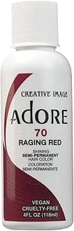 Adore Shining Semi-Permanent Hair Color - Raging Red - 118ml by