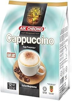 Malaysia Aik Cheong Instant Mix Coffee (Microground Cappuccino I Italian Supremo) I Primehub CA