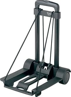 Go Travel Robust Lightweight Luggage Trolley - Capacity to 35kgs / 77lbs (Ref 932.101)