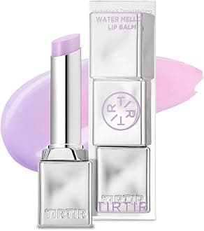 TIRTIR Water Mellow Lip Balm, 02 Mauve Berry, 0.11 Fl Oz – pH Color Changing Organic Korean Lip Care, Lightweight Deep Hydration Lip Moisturizer for Women Men, Paraben Free