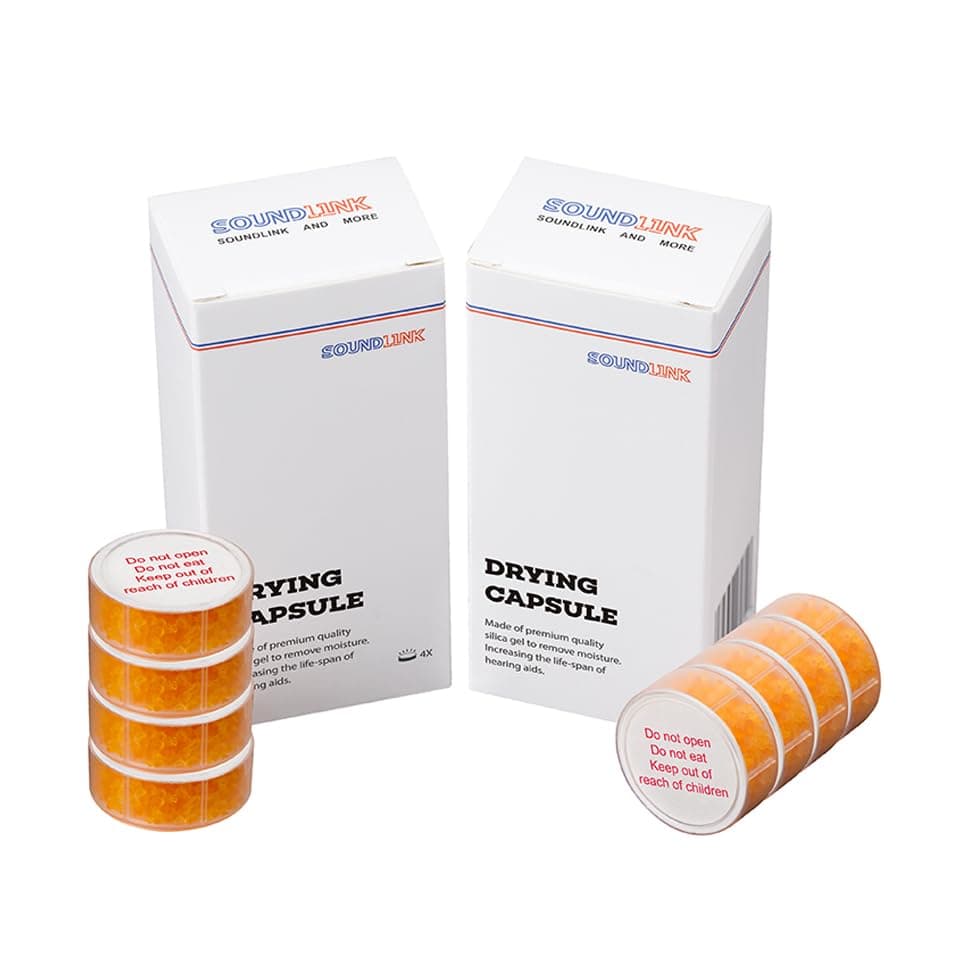 Hearing Aid Dryer Bricks Hearing Aids Drying Capsules (2 Boxes/ 4 Cards)