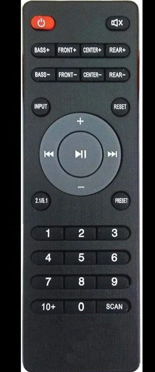 - Voice Smart Remote Compatible with VU Televisions - Quick Access to All Apps