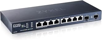 8-Port Multi-Gig 2.5G Cloud/Smart-Managed Switch | 2x 10G SFP+ | Desktop/Wall Mount [XMG1915-10E]