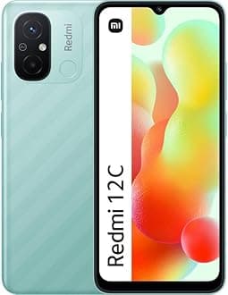 Xiaomi Redmi 12C 4G LTE (64GB + 3GB) Factory Unlocked GSM 6.71" 50MP Dual Camera (ONLY T-Mobile/Mint USA Market) + (w/Fast Car Charger Bundle) (Mint Green)