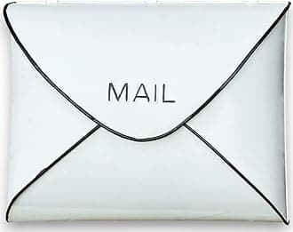 NACH Wall Mount Mailboxes for Outside, 9 x 10.5 x 4 inch White Wall Mailboxes for Outside, Waterproof Mailboxes for Outside - Envelope Mailbox Kit White