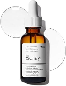 The Ordinary SALICYLIC ACID 2% ANHYDROUS SOLUTION Clear, 30 ml (Pack of 1), 30.0 grams, 30.0 milliliters, 1,