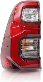 Rear LED Tail Light Assembly Back Brake Lamp Warning Replacement Light For Toyota Hilux Revo Rocco SR5 2020 2021 2022 2023 2024 (Left)