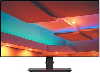 Lenovo ThinkVision P27h-20 27" WQHD WLED LCD Monitor - 16:9 - Raven Black - 27" Class - in-Plane Switching (IPS) Technology - 2560 x 1440-16.7 Million Colors - 350 Nit Typical - 4 ms Extre