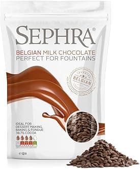 Fountain-ready Belgian Milk Chocolate 1lb Bag - Ideal for Melting