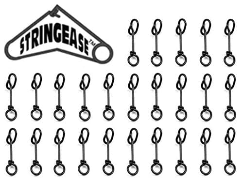 25 Pack Size 3 75 lb Stringease Fastach Clips Fast Snaps Quick Snap Ice Fishing Clips Leaders