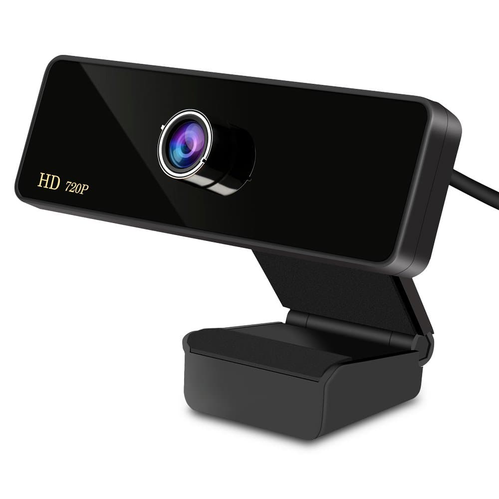 Webcam USB Web Cam HD Web Camera with Microphone USB Plug and Play,Widescreen Video Calling Recording for PC Computer Laptop for MC, Windows, Vista(Black)