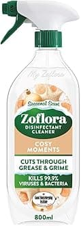 Zoflora Cosy Moments Multipurpose Disinfectant Trigger Spray, 1 x 800ml, Antibacterial Multi-Surface Cleaner, Pet-Friendly, Kills 99.9% of Bacteria & Viruses