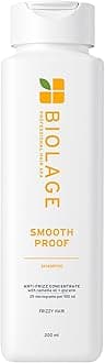 Biolage Smooth Proof Anti-Frizz Shampoo | Up to 72HR Frizz Control | With Camellia Oil & Glycerin | For Dry and Frizzy Hair | For Women and Men | Vegan & Cruelty-Free