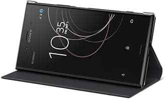 Sony Mobile Style Protective Cover Stand Case for Xperia XZ1 - Black