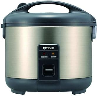 Tiger JNP-S15U-HU 8-Cup Rice Cooker and Warmer, Urban Satin