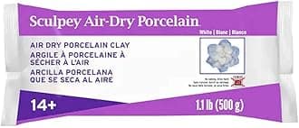 Clay 1.1lb. Sculpey Air-Dry Porcelain
