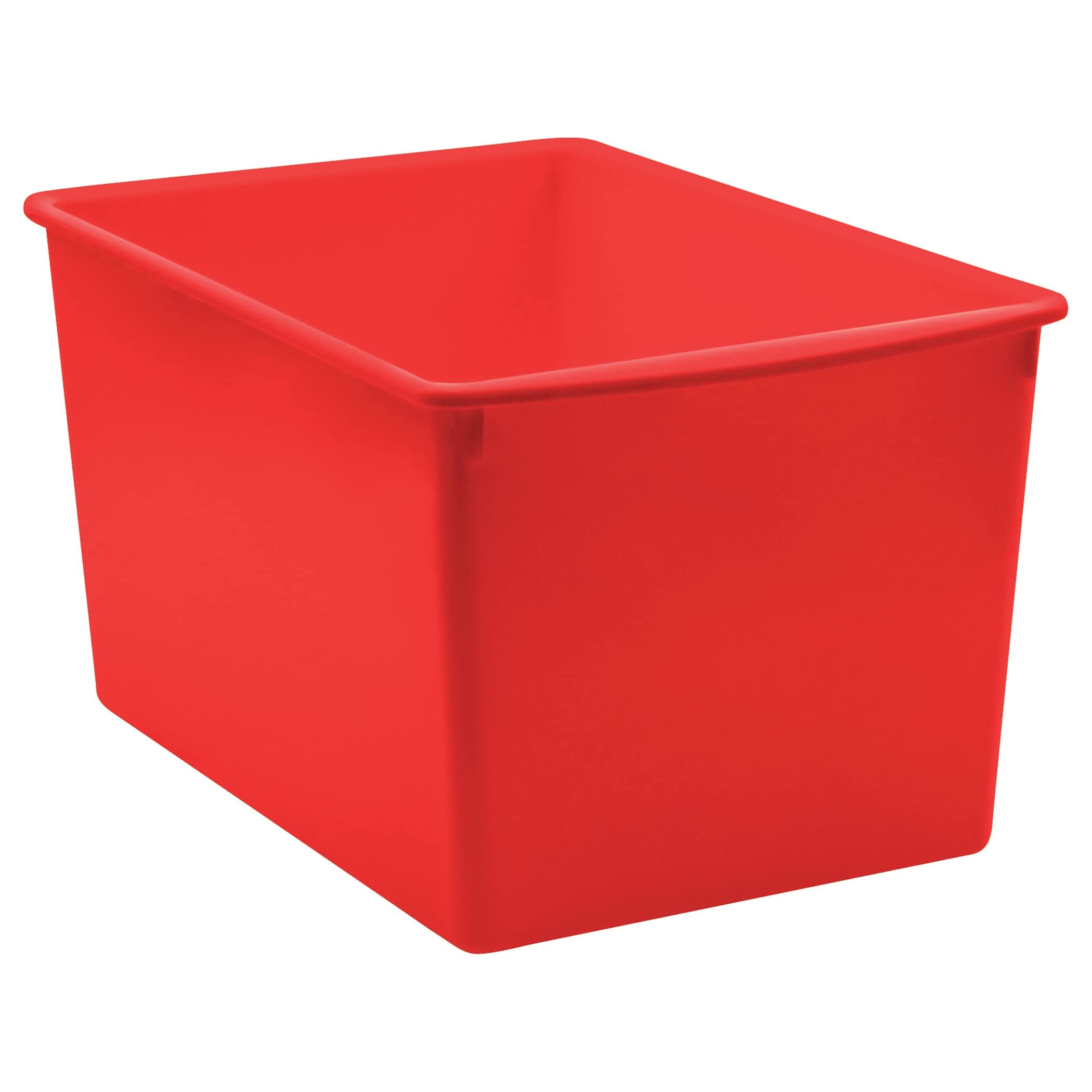 Teacher Created Resources® Red Plastic Multi-Purpose Bin