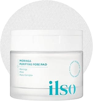 Ilso Moringa Purifying Pore Pad, Tightens Pores, Korean Pads, 60 Pads - 5.64 fl.oz
