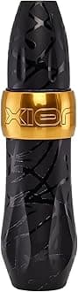 FK IRONSSpektra Xion Rotary Tattoo Machine - Golden Tiger - Comfortable & Ergonomic Pen Style With Interchangeable Strokes
