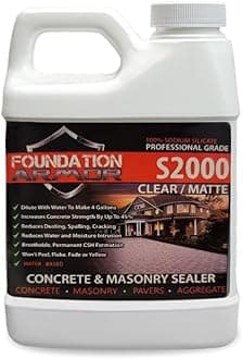 S2000 Ready-to-Use Sodium Silicate Concrete Sealer Densifier and Surface Hardener 16 OZ Sample