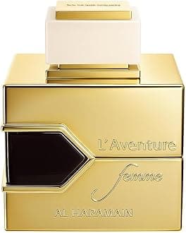 Al Haramain L’Aventure Femme 100ml Eau de Parfum Spray | Luxury Arabic Perfume for Women | Long Lasting Oriental Chypre Fruity Floral Musk Fragrance | Premium Perfume Gift for Her | Made in UAE