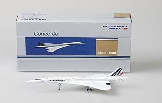 ANTSIR Concorde Diecast Supersonic Jet Airplane Model 1/400 Scale Metal Air France F-BVFB Plane for Gift Collectible