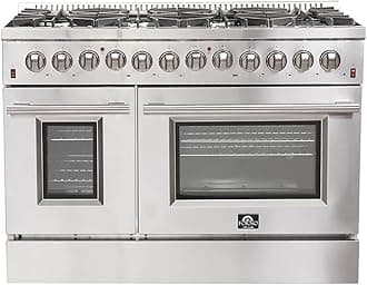 Galiano 48-Inch Duel Fuel Gas Range 240-Volt Oven