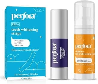 Perfora Teeth Whitening Combo | Enamel-Safe Teeth Whitening Oral Care Formula | Whitens Teeth & Freshens Breath | Pack of 3