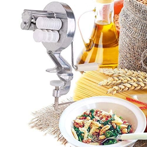 RRH Pasta Seashells Machine Hand Crank Rollers Cavatelli Gnocchi Maker Gnochetti Makers for Authentic Spaghetti Fettuccine Noodle