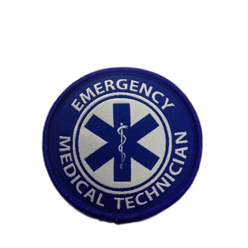 1 X EMT Iron-on Embroidered Patch