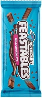 Mr Beast Feastables Milk Chocolate Bar – Grass-Fed Milk & Organic Cocoa – 60g
