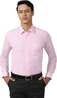 Peter England Men PESFOSLFQ39567 Shirt (pack of 1)
