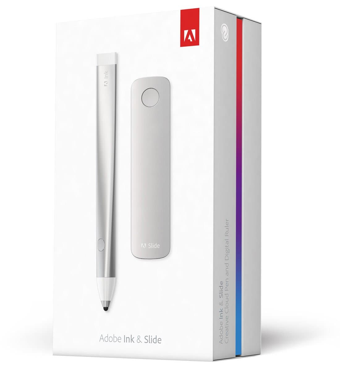 adonit Adobe Ink and Slide Creative Cloud Connected Precision Stylus for Apple iPad, White