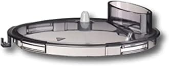 VIOKS Lid for Mixing Bowl Metal Bowl Compatible with Braun 67000053 on Food Processor Multiquick7