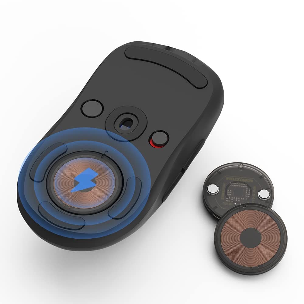 Charging Coin Replacement for Logitech Computer Mouse G Pro X Superlight 2/G502/G903, Support Qi Wireless Charging Dock, Incompatible Powerplay Wireless Charging Pad