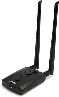 AWUS036AXML 802.11axe WiFi 6E USB 3.0 Adapter AXE3000, Tri Band 6 GHz, Gigabit Speed up to 3Gbps