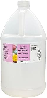 Princess Cake and Cookie Bakery Emulsion: Regal Flavor Blend, Perfect for Enhancing Sweet, Cake-like Undertones in Baked Goods, Gluten-Free, Keto-Friendly, Unique Flavor Blend Essential