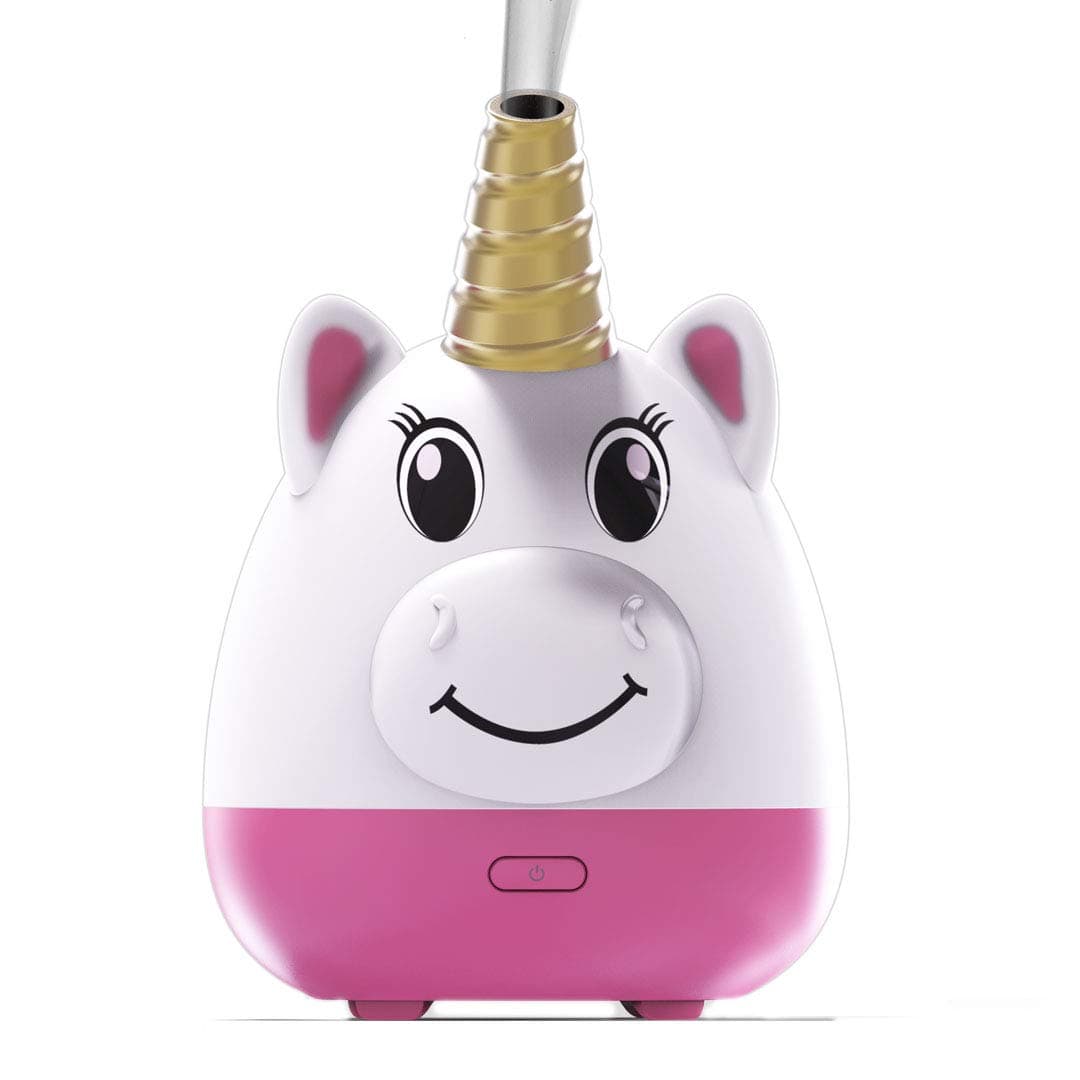Simply Diffusers Unicorn Kids Cute Aromatherapy Diffuser for Essential Oils - Patented with New Silicone Soft Top Design, USB Powered with an Auto-Shut Off Safety Feature. Great for Any Age.